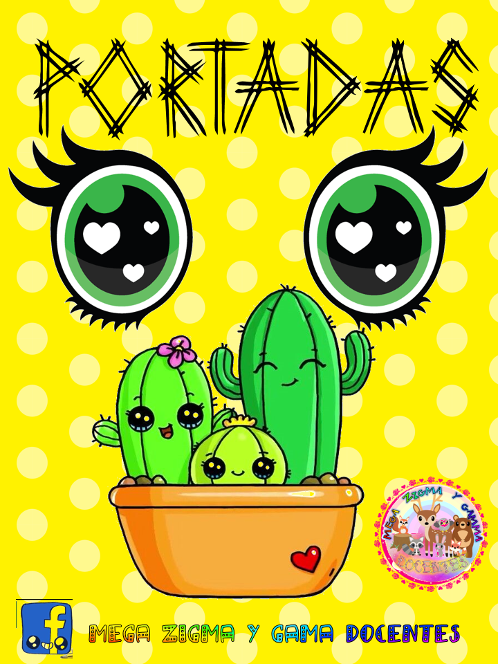 Portadas Cactus – Mega Zigma y Gamma Docentes